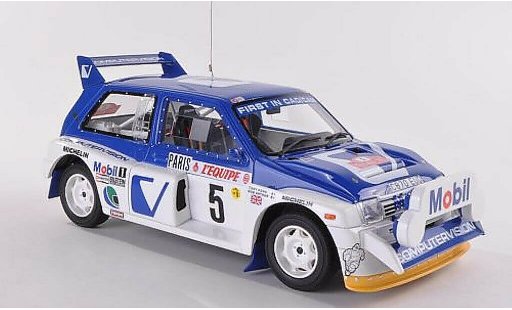 MG Metro 6R4 1/18 Ottomobile No.5 Computervision T.Pond/R.Arthur Rally Monte Carlo 1986 coche miniatura