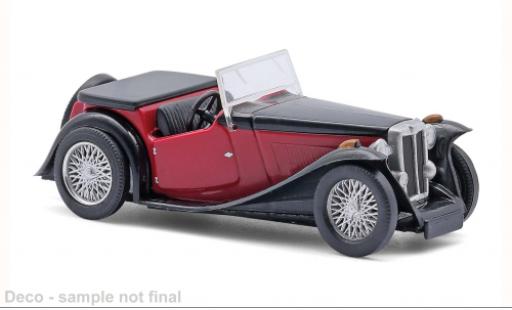 MG Midget 1/87 Busch TC rojo/schwarz 1945 1:87 coche miniatura