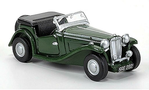 MG TC Base 1/76 Oxford verde 1949 coche miniatura