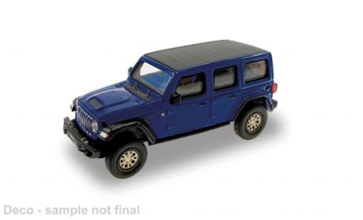 Jeep Wrangler 1/87 Micro City 87 blau 2017 1:87 coche miniatura