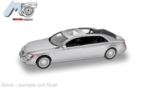 Maybach 62 1/87 Micro City 87 S silber 1:87 coche miniatura