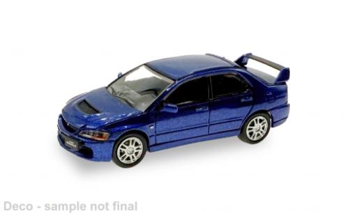Mitsubishi Lancer 1/87 Micro City 87 Evo IX blau 1:87 coche miniatura