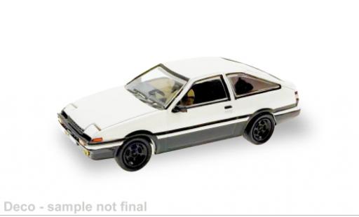 Toyota Corolla 1/87 Micro City 87 (AE86) weiss/schwarz 1:87 coche miniatura