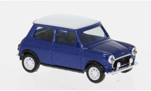 Mini Cooper 1/87 Herpa blau/weiss 1:87 coche miniatura