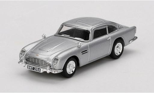 Coche miniatura Aston Martin DB5 1/64 Mini GT Thunderball silber 1965 1:64 Aston Martin DB5 1/64 Mini GT Thunderball silber 1965 1:64 coche miniatura