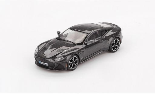 Coche miniatura Aston Martin DBS 1/64 Mini GT 007 Edition grau 2021 1:64 Aston Martin DBS 1/64 Mini GT 007 Edition grau 2021 1:64 coche miniatura