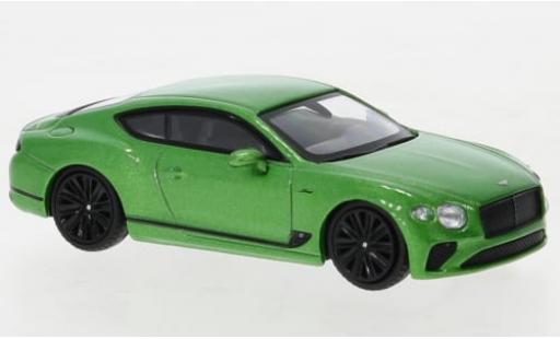 Bentley Continental 1/64 Mini GT GT Speed metallise gr&uuml;n 1:64 coche miniatura