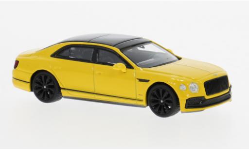 Bentley Flying Spur 1/64 Mini GT gelb 1:64 coche miniatura