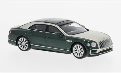 Bentley Flying Spur 1/64 Mini GT grün/beige 1:64 coche miniatura