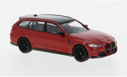 Coche miniatura Bmw M3 1/64 Mini GT Competition Touring (G81) rojo 1:64 Bmw M3 1/64 Mini GT Competition Touring (G81) rojo 1:64 coche miniatura