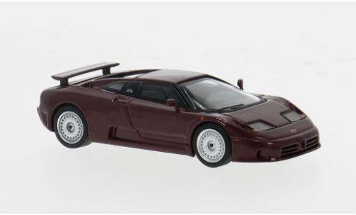 Coche miniatura Bugatti EB110 1/64 Mini GT GT rojo 1995 1:64 Bugatti EB110 1/64 Mini GT GT rojo 1995 1:64 coche miniatura