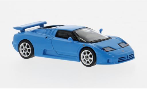 Coche miniatura Bugatti EB110 1/64 Mini GT Super Sport blau 1995 1:64 Bugatti EB110 1/64 Mini GT Super Sport blau 1995 1:64 coche miniatura