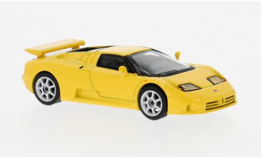 Coche miniatura Bugatti EB110 1/64 Mini GT Super Sport gelb 1995 1:64 Bugatti EB110 1/64 Mini GT Super Sport gelb 1995 1:64 coche miniatura