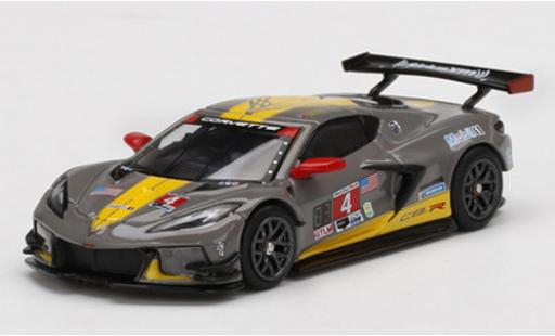 Chevrolet Corvette 1/64 Mini GT C8.R No.4 Racing IMSA 24h Daytona 2020 M.Fässler/O.Gavin/T.Milner coche miniatura