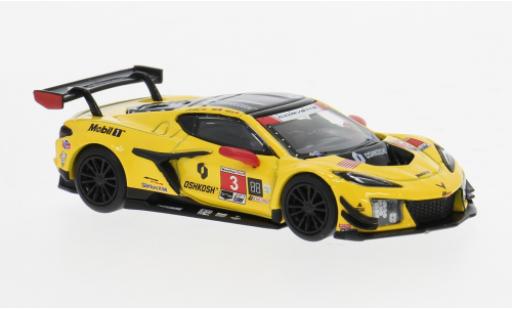 Chevrolet Corvette 1/64 Mini GT Z06 GT3.R IMSA 24h Daytona 2024 Racing by Pratt Miller Motorsports #3 1:64 coche miniatura