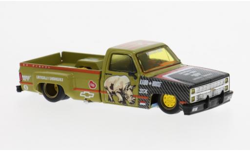 Chevrolet Silverado 1/64 Mini GT 1980 Sumatran Rhino 1:64 coche miniatura