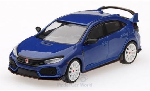 Coche miniatura Honda Civic 1/64 Mini GT Type R (FK8) metalico azul Modulo Kit Honda Civic 1/64 Mini GT Type R (FK8) metalico azul Modulo Kit coche miniatura