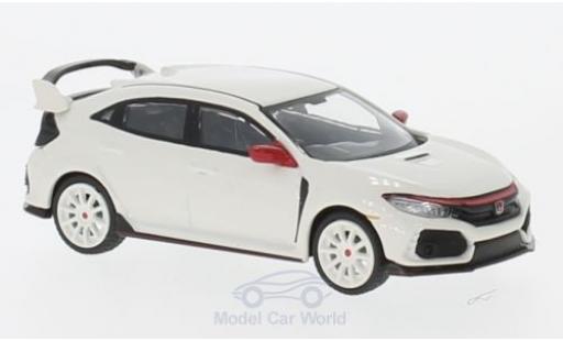 Honda Civic Type R 1/64 Mini GT Type R (FK8) blanco RHD coche miniatura