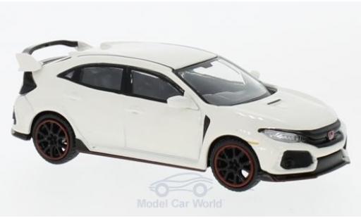 Coche miniatura Honda Civic 1/64 Mini GT Type R blanco RHD Honda Civic 1/64 Mini GT Type R blanco RHD coche miniatura