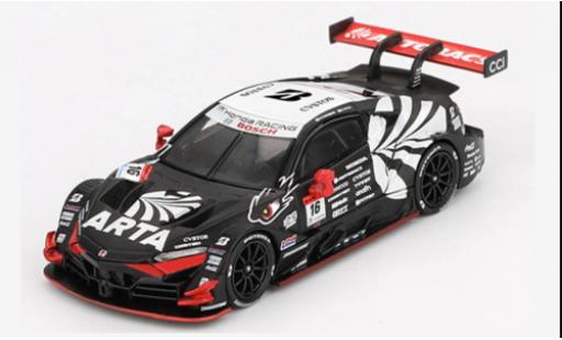 Honda NSX 1/64 Mini GT -GT Type S GT500 Super GT Japan 2023 Racing #16 1:64 coche miniatura