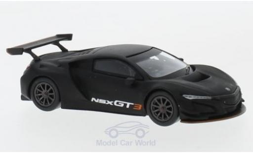 Coche miniatura Honda NSX 1/64 Mini GT GT3 matt-negro 2017 Los Angeles Auto Show Honda NSX 1/64 Mini GT GT3 matt-negro 2017 Los Angeles Auto Show coche miniatura