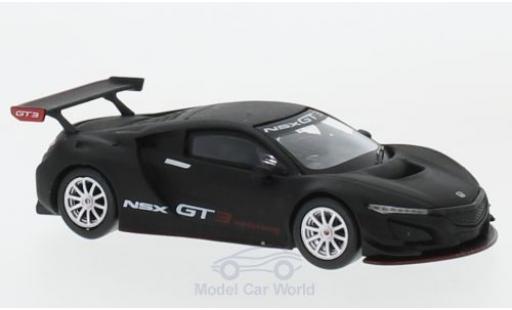 Coche miniatura Honda NSX 1/64 Mini GT GT3 matt-negro Presentation Honda NSX 1/64 Mini GT GT3 matt-negro Presentation coche miniatura