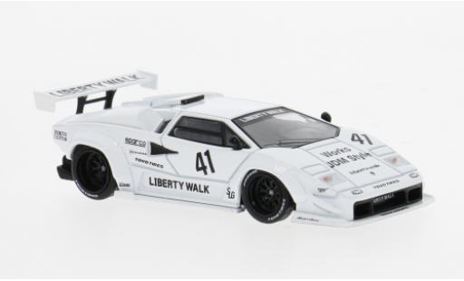 Coche miniatura Lamborghini Countach 1/64 Mini GT LB-Works weiss 2024 1:64 Lamborghini Countach 1/64 Mini GT LB-Works weiss 2024 1:64 coche miniatura
