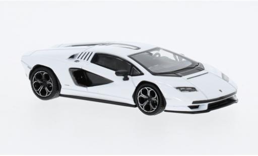 Coche miniatura Lamborghini Countach 1/64 Mini GT LPI 800-4 weiss 1:64 Lamborghini Countach 1/64 Mini GT LPI 800-4 weiss 1:64 coche miniatura