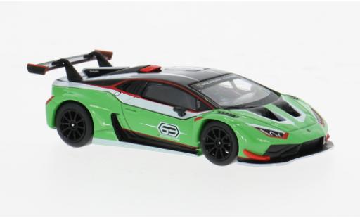 Lamborghini Huracan 1/64 Mini GT GT3 EVO 2 grün/Dekor 1:64 coche miniatura