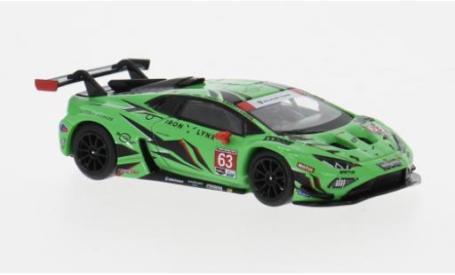 Lamborghini Huracan 1/64 Mini GT GT3 EVO 2 IMSA 24h Daytona 2024 #63 1:64 coche miniatura
