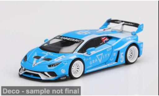 Lamborghini Huracan 1/64 Mini GT LB-Works GT Gravity blau 2024 1:64 coche miniatura