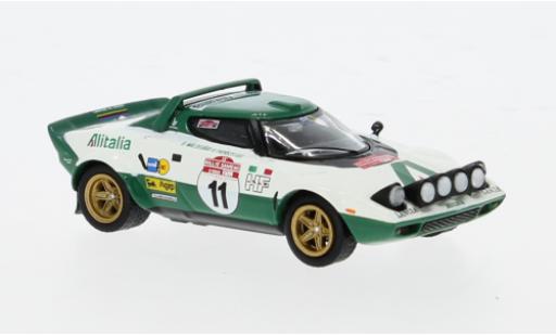 Lancia Stratos 1/64 Mini GT HF Rallye WM Rallye Sanremo 1975 Alitalia #11 1:64 coche miniatura
