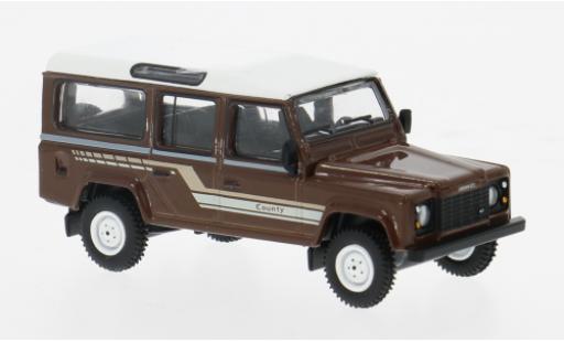 Coche miniatura Land Rover Defender 1/64 Mini GT 110 County Station Wagon braun 1985 1:64 Land Rover Defender 1/64 Mini GT 110 County Station Wagon braun 1985 1:64 coche miniatura