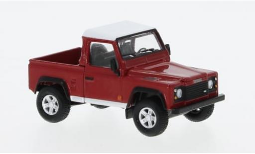 Land Rover Defender 1/64 Mini GT 90 Pick Up rojo/weiss 1:64 coche miniatura