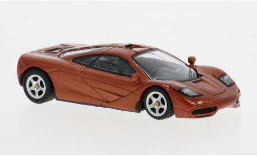 McLaren F1 1/64 Mini GT naranja 1:64 coche miniatura