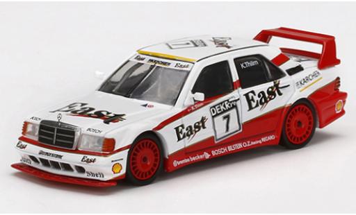 Coche miniatura Mercedes 190 1/64 Mini GT E 2.5-16 Evolution II No.7 East DTM 1991 K.Thiim Mercedes 190 1/64 Mini GT E 2.5-16 Evolution II No.7 East DTM 1991 K.Thiim coche miniatura