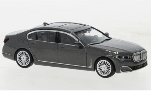 Coche miniatura Bmw 750 1/64 Mini GT Li X-conduire metallise gris Bmw 750 1/64 Mini GT Li X-conduire metallise gris coche miniatura
