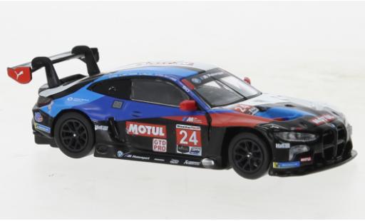 Bmw M4 1/64 Mini GT GT3 No.24 M Team RLL IMSA 24h Daytona 2022 coche miniatura