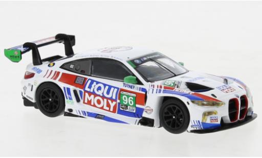 Bmw M4 1/64 Mini GT GT3 No.96 Turner Motorsport Liqui Moly IMSA 24h Daytona 2022 coche miniatura