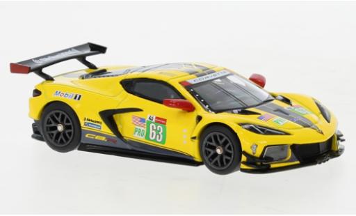 Coche miniatura Chevrolet Corvette 1/64 Mini GT C8.R No.63 Racing 24h Le Mans 2021 Chevrolet Corvette 1/64 Mini GT C8.R No.63 Racing 24h Le Mans 2021 coche miniatura