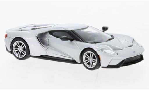 Ford GT 1/64 Mini GT gris coche miniatura