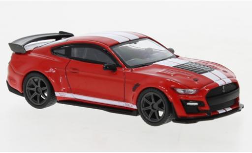 Coche miniatura Shelby GT 500 1/64 Mini GT Ford Mustang SE Widebody rouge Shelby GT 500 1/64 Mini GT Ford Mustang SE Widebody rouge coche miniatura