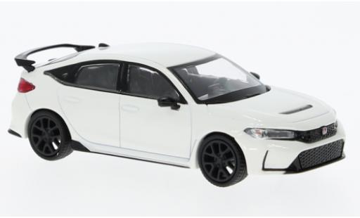 Coche miniatura Honda Civic 1/64 Mini GT Type R blanche 2023 Honda Civic 1/64 Mini GT Type R blanche 2023 coche miniatura