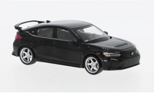Honda Civic 1/64 Mini GT Type-R metallise negro 2023 coche miniatura