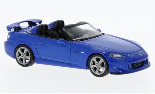 Coche miniatura Honda S2000 1/64 Mini GT (AP2) CR azul Honda S2000 1/64 Mini GT (AP2) CR azul coche miniatura