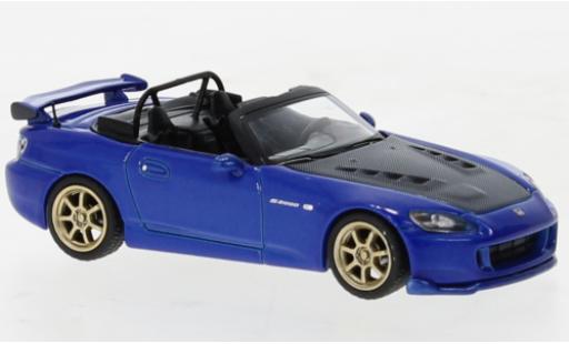 Coche miniatura Honda S2000 1/64 Mini GT (AP2) Mugen metallise azul Honda S2000 1/64 Mini GT (AP2) Mugen metallise azul coche miniatura