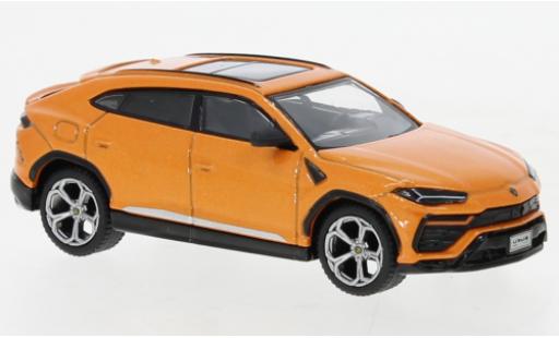Coche miniatura Lamborghini Urus 1/64 Mini GT metallise naranja Lamborghini Urus 1/64 Mini GT metallise naranja coche miniatura