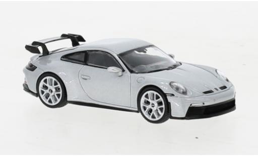 Coche miniatura Porsche 992 GT3 1/64 Mini GT 911  gris Porsche 992 GT3 1/64 Mini GT 911  gris coche miniatura