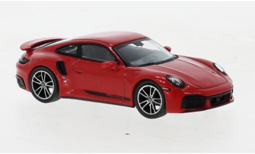 Coche miniatura Porsche 992 Turbo s 1/64 Mini GT 911  Turbo S rojo Porsche 992 Turbo s 1/64 Mini GT 911  Turbo S rojo coche miniatura