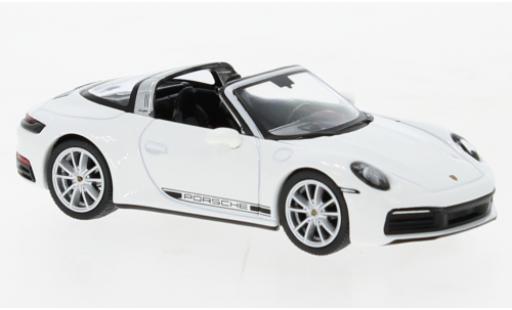 Coche miniatura Porsche 911 1/64 Mini GT Targa S blanco Porsche 911 1/64 Mini GT Targa S blanco coche miniatura